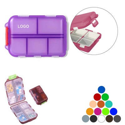 8 Grids Pill Box