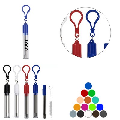 Travel Kit for Reusable Stainless Straws