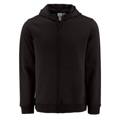 Clique Drive Recycled Unisex Full Zip Hooded Sweatshirt