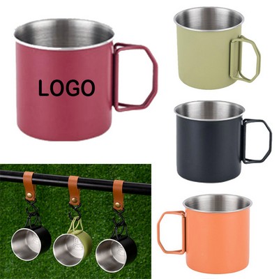 304 Stainless Steel Outdoor Foldable Mug