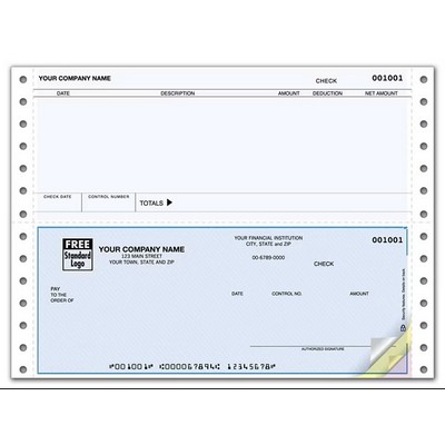 Continuous Accounts Payable Checks (3 Part)