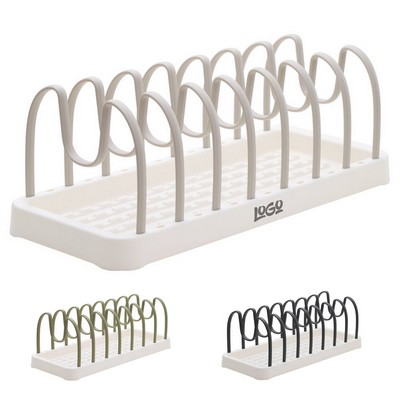 Plastic Detachable dish storage rack