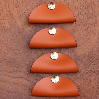 Leather Cable Organizer for Mobile Phone Data Cables