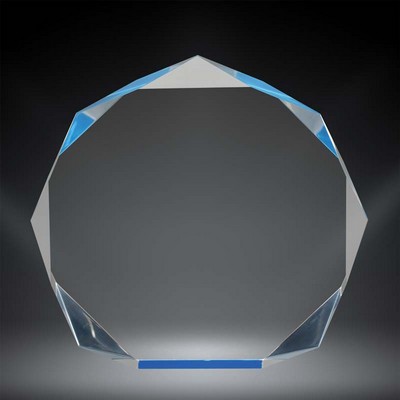 Spectra Octagon Acrylic Award, 7 1/2"H