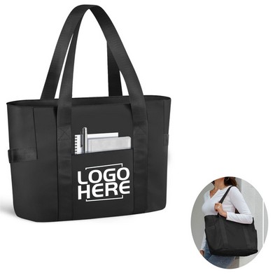 Prite Tote Bag With Laptop Compartment For Work Travel Gym