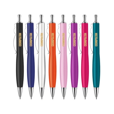 Union Printed - Lucy Lacquer Coated Brass Click Metal Pen