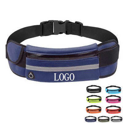 Athletes Running Belt with Hydration Pouch