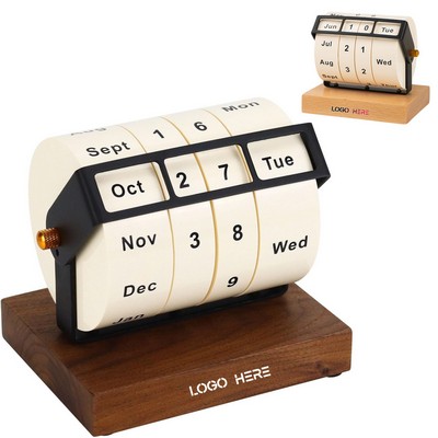 Wooden Perpetual Calendar