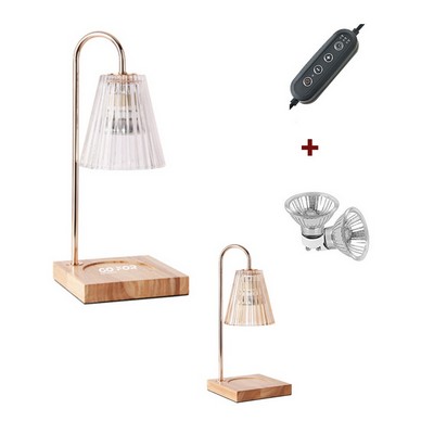 Electric Dimmable Candle Lamp Warmer with Timer