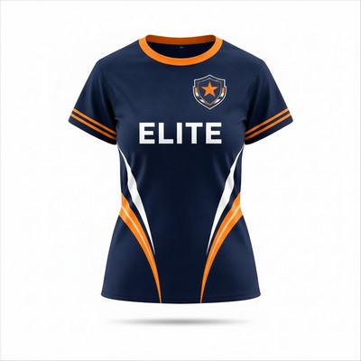 Women's Sublimated Baseball Jersey (Crew Or V) 200GSM