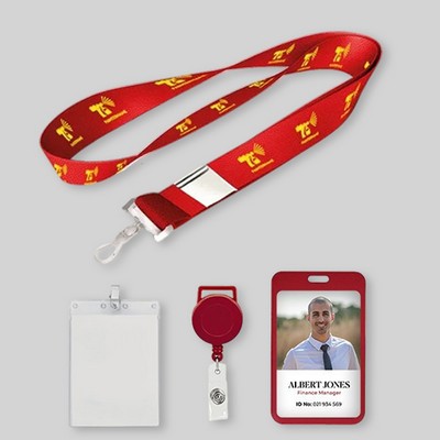Price Saver Lanyard with Metal Clip-B - 3/4"