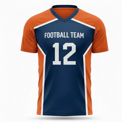 Men's Sublimated Fanwear Football Jersey Interlock Mesh 180GSM