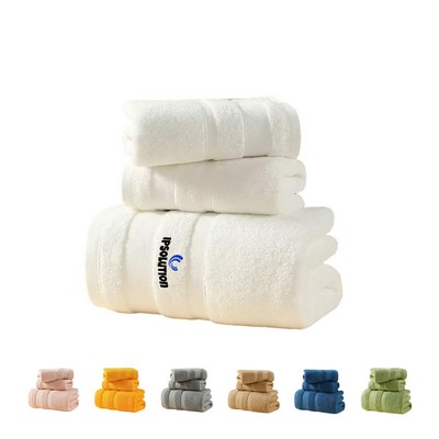 Cotton Towel 3-piece Set