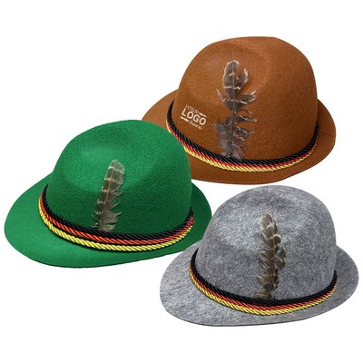 Bavarian Beer Fest Fedora Hat
