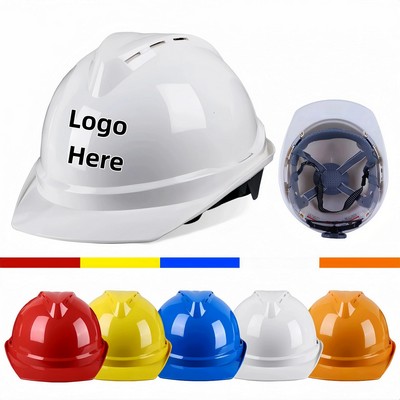 Type ABS Safety Helmet Breathable Hard Hat for Construction & Industrial Work Sites