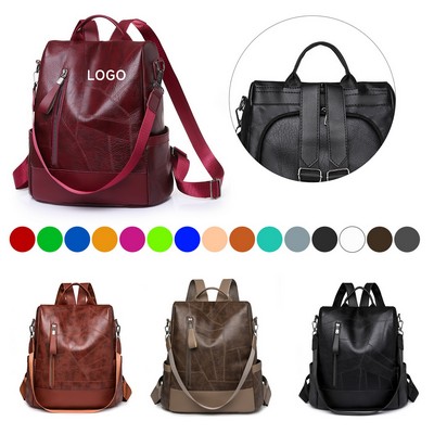 PU Leather Daypack