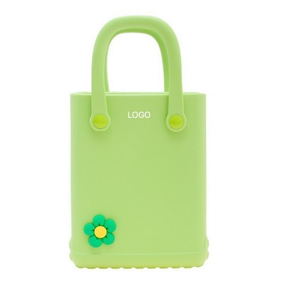 EVA Jelly Hole Bag DIY Accessory Crossbody Resort Bag Waterproof Lightweight Jelly Purse