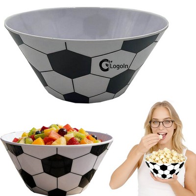 5.8" Soccer Themed Multi-purpose Melamine Bowl for Snacks & Salad
