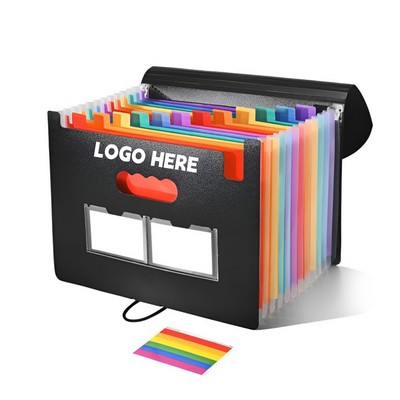 13 Pocket Expanding File Folder