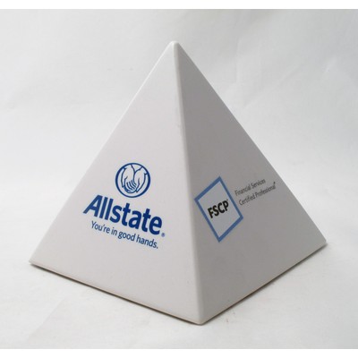4" Large Pyramid Paperweight