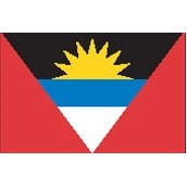5'x8' Antigua & Barbuda U.N. Nylon Outdoor Flag - Style A