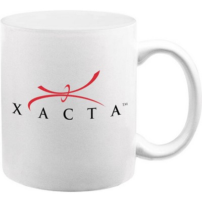 11 Oz. White Ceramic Mug