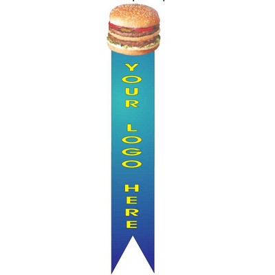 Double Meat Burger Bookmark w/ Black Back
