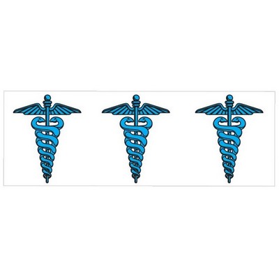 Caduceus Panoramic Badge w/ Bar Pin