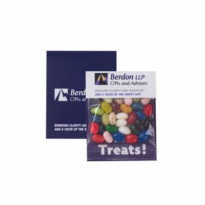 Jelly Belly® Jelly Beans in Small Billboard Header Bag