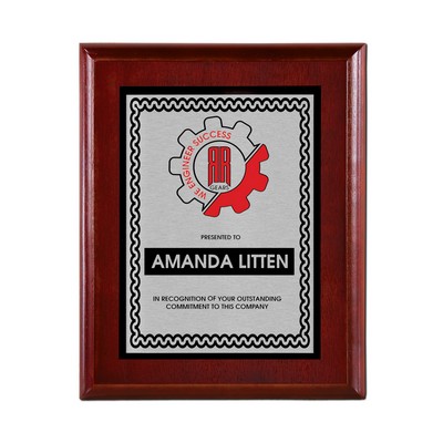 Frankford Cherry Plaque Silver 7x9