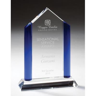 Casa de Azul Optic Crystal Award (5¾"x 8")