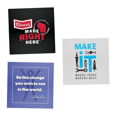 3" Square Sticker