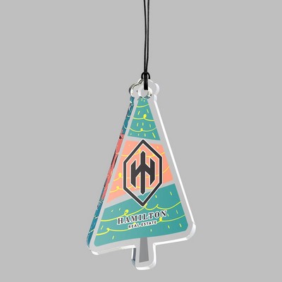 Custom Ultra Vivid Color Acrylic Ornament