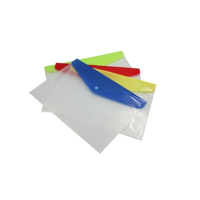 Snap Closure Poly Envelope File Folder