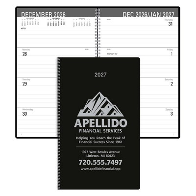 Triumph® Calendars Classic Weekly Desk Planner