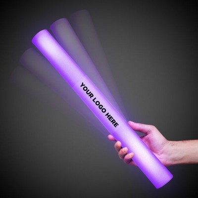 16" Purple Foam Baton/Lumiton(w/decal)
