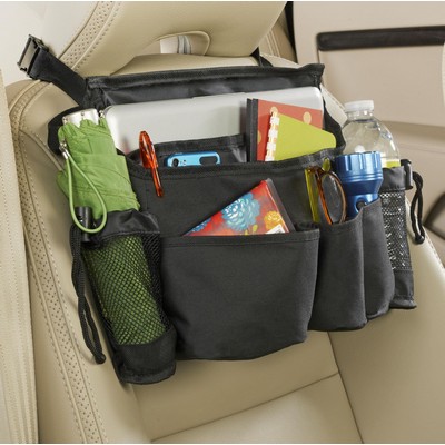 Black High Road Car Organizers by Talus® SwingAway™ Car Seat Organizer
