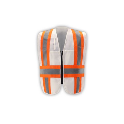Enhanced Visibility Contrast Incident Command Vest, White