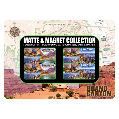 CW Matte H Collection w/4" x 6" Pic Opening & 8 Micro Squares (5" x 7")