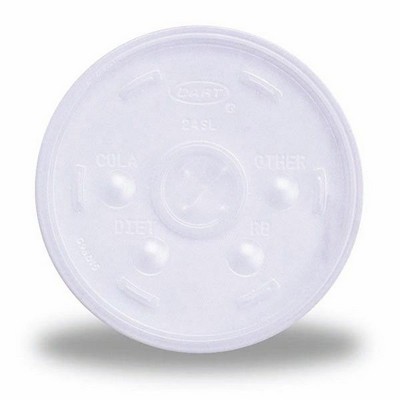 8 Oz. Foam Cup Straw-Slotted Lid