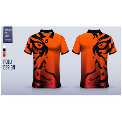 Polo / Golf shirts, Full Customization, Fully Sublimated and Cut and Sew/Tackle Twill/Embroidery