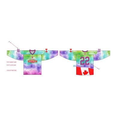 Ice Hockey Jerseys, Full Customization, Fully Sublimated and Cut and Sew/Tackle Twill/Embroidery