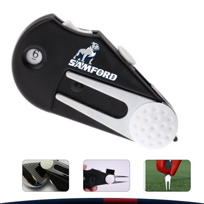 5" 1 Golf Multi-Tool Ball Marker Tool