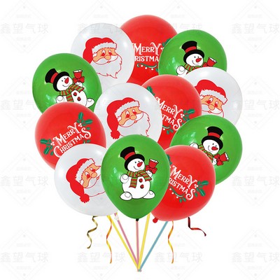 Various 22" Christmas balloons
