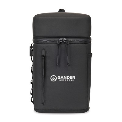 Acadia Recycled rPET Sling Cooler - Black