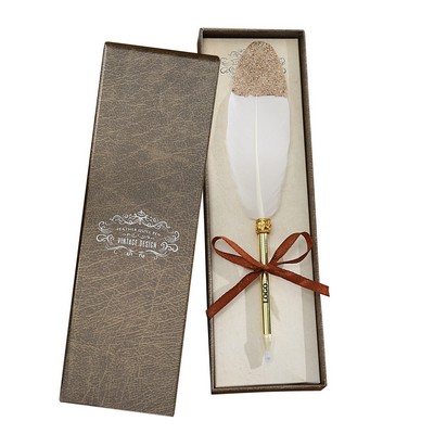 Feather Decor Novelty Pen