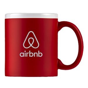 11 Oz. Sunrise Velvet-Touch Ceramic Coffee Mug