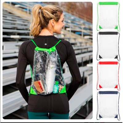 PVC Drawstring Backpack