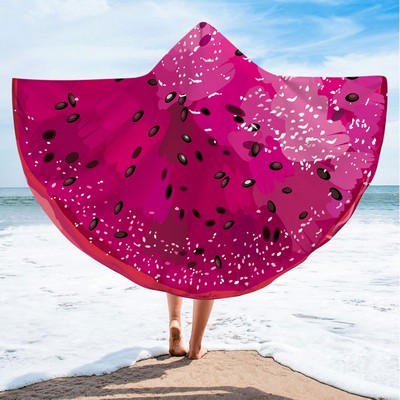 78.8 x 59" Custom Adult Hooded Oversized Beach Towel#15