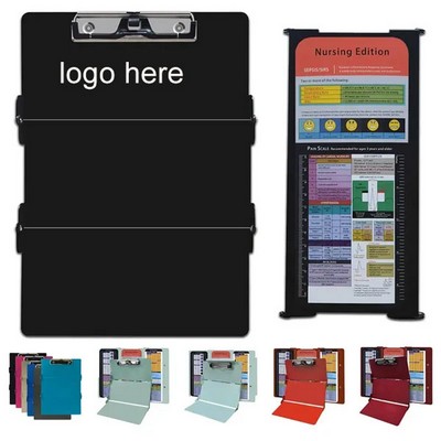 3-Layer Aluminum Foldable Nurse Clipboard